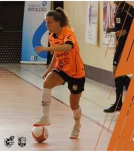 Maria Gómez del  Viaxes Amarelle FSF a por su decimotercera temporada en el club