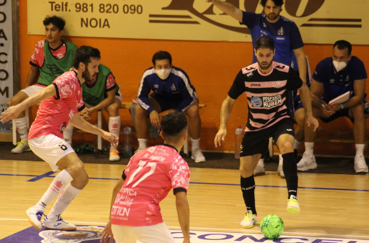 Quintela da la victoria al Burela P.Rubén ante el Noia Portus Apostoli ( 4-5 )