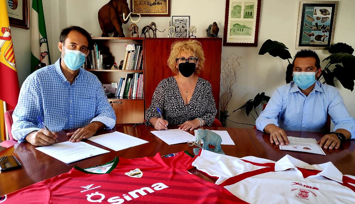 SIMA Granada Fútbol Sala firma un convenio con el Ayuntamiento de Padul