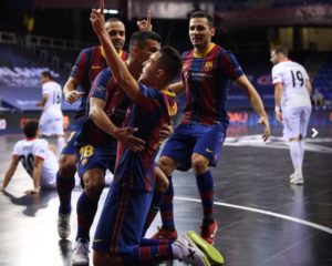 El BarÇa supera a Elpozo Murcia y consigue la UEFA Futsal Champions League 2019-2020