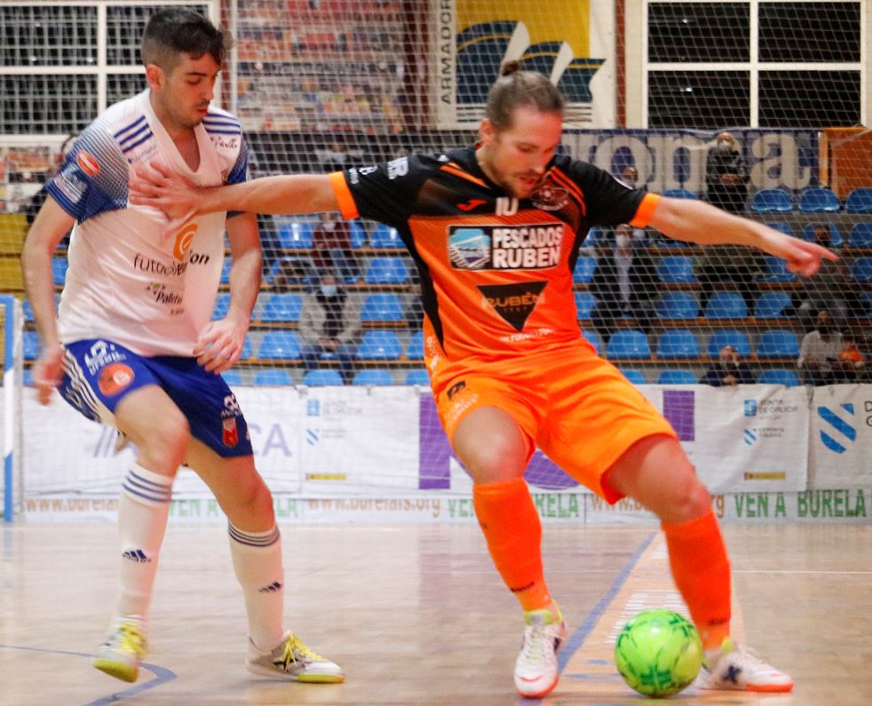 Burela Pescados Rubén empata ante el Fútbol Emotion Zaragoza en un encuentro trepidante ( 5 – 5 )
