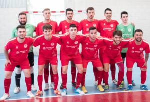 Iniciativa solidaria del 5 Coruña FS, en su debut liguero en la Tercera División
