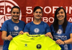 El 5 Coruña FS renueva al cuerpo técnico de la sección femenina del club