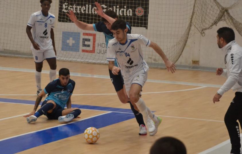 Café Candelas O Parrulo y Ribeira FS firman tablas en un entretenido encuentro ( 2 – 2 )