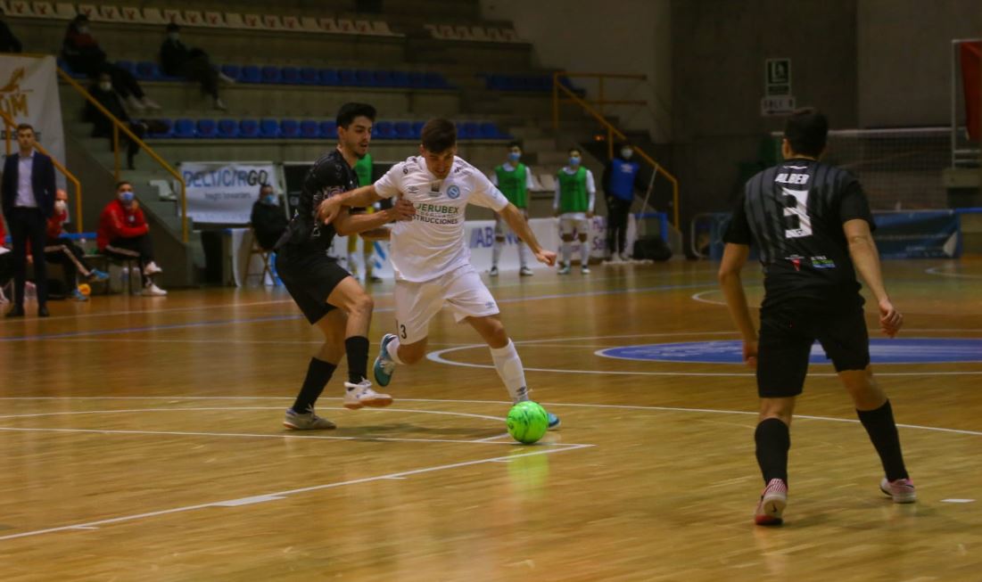 La primera parte condena al JERUBEX Santiago Futsal ante el CD Rivas Futsal ( 0 – 2 )