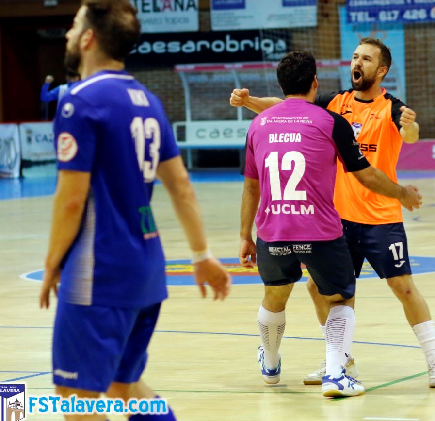 La situación de portero – jugador le da un punto al Soliss Talavera ante el Ciudad de Móstoles ( 2 – 2 )