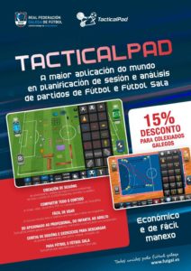 El Comité Gallego de Entrenadores firma un acuerdo con TacticalPad software para planificación y análisis