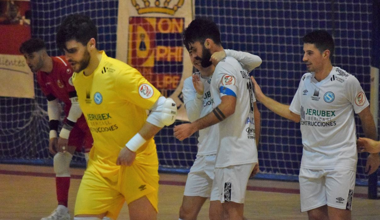 Trabajado punto del JERUBEX Santiago Futsal en Móstoles  ( 2 – 2 )
