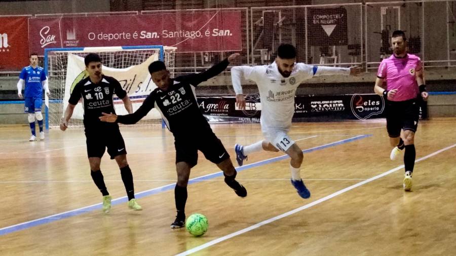 El JERUBEX Santiago Futsal afronta un largo desplazamiento para enfrentarse al Unión África Ceutí