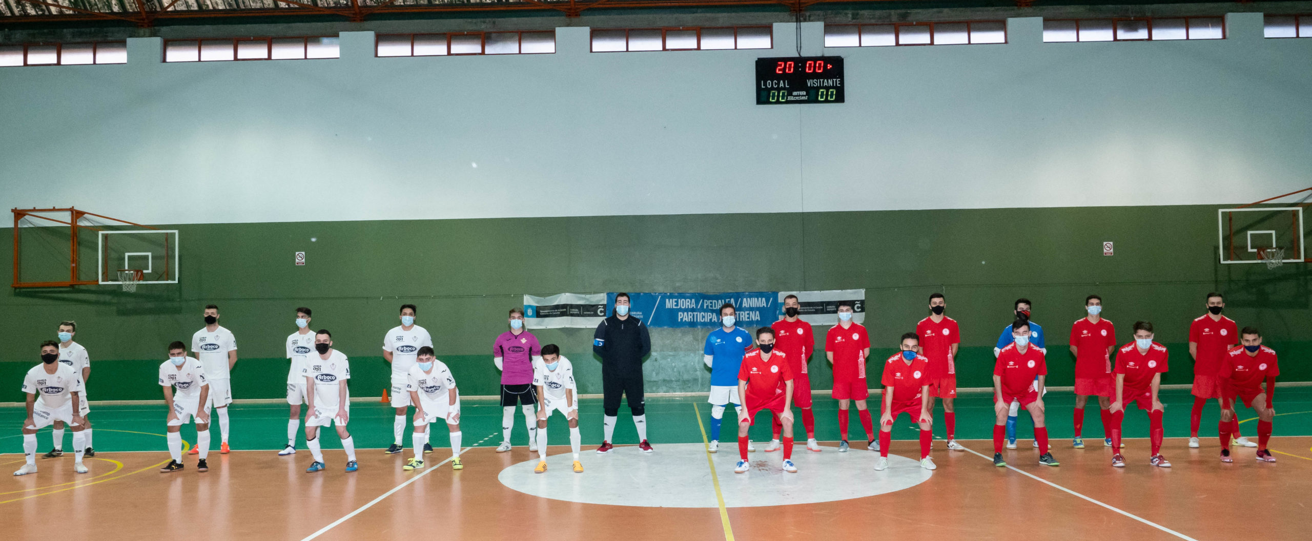 El Club SILVA SD, se estrenó en la especialidad de Fútbol Sala ante el 5 Coruña FS