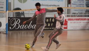 Noia Portus Apostoli visita la cancha del Rivas Futsal con la intención de seguir sumando