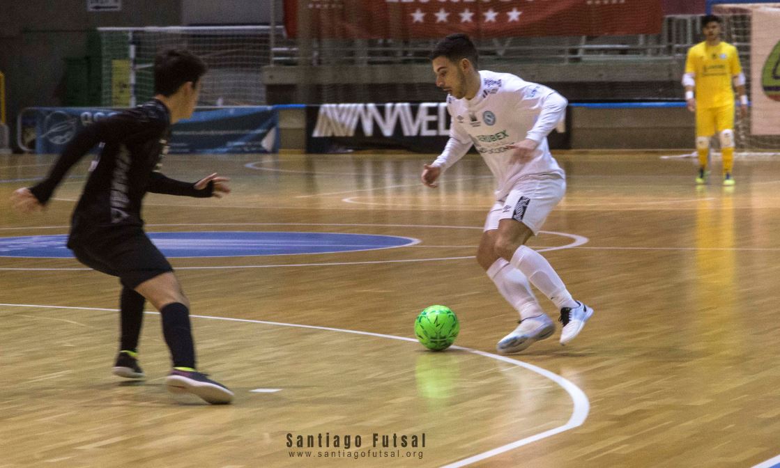 JERUBEX Santiago Futsal disputará el último partido de la primera fase ante el CD Rivas