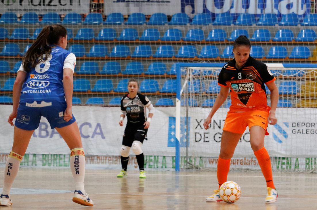 Burela P. Rubén y Ourense Envialia disputan liga y aperitivo de Copa de SM La Reina