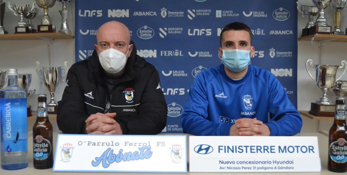Maca ( O Parrulo ) analiza el partido ante el Peñiscola Globeenery