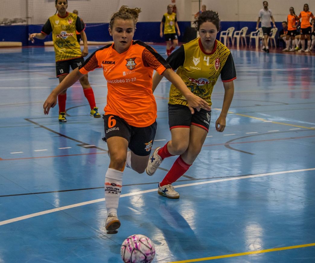 Segunda Femenina | Viaxes Amarelle FSF viaja a la cancha del Promesas EDF Logroño para seguir sumando