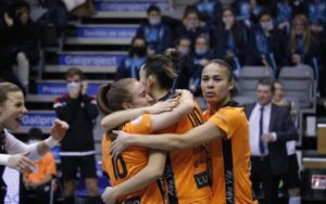 El Pescados Rubén Burela derrota MFC Normanochka ruso en su primer partido, y acaricia la final del  Futsal Womens European Champions