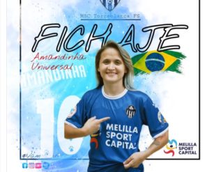 Fichaje TOP del Torreblanca Melilla |La jugadora brasileña Amandinha aterriza en el proyecto Melillense