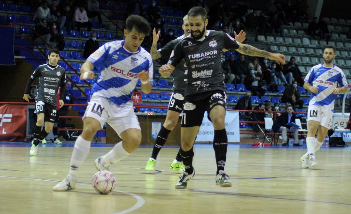 Un gol de Pirata, da tres puntos al Noia Portus Apostoli en la cancha del Soliss Fútbol Sala Talavera