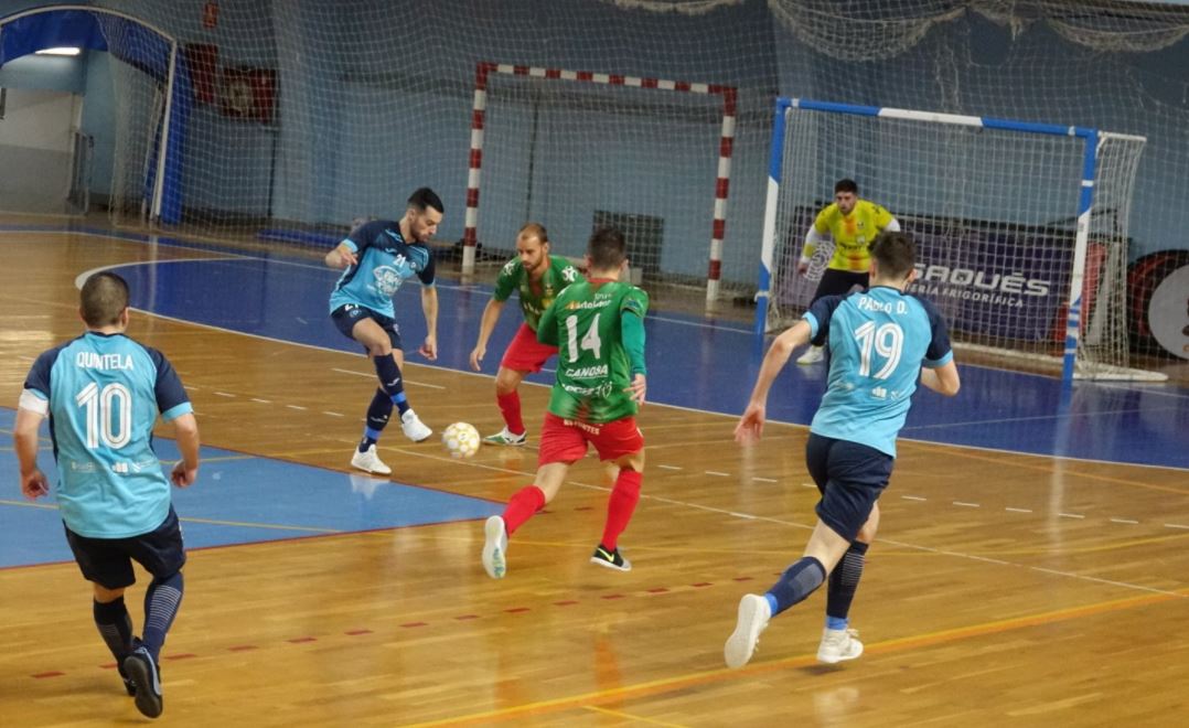 O Esteo FS recibe al Racing de Mieres en un partido vital para los de As Pontes