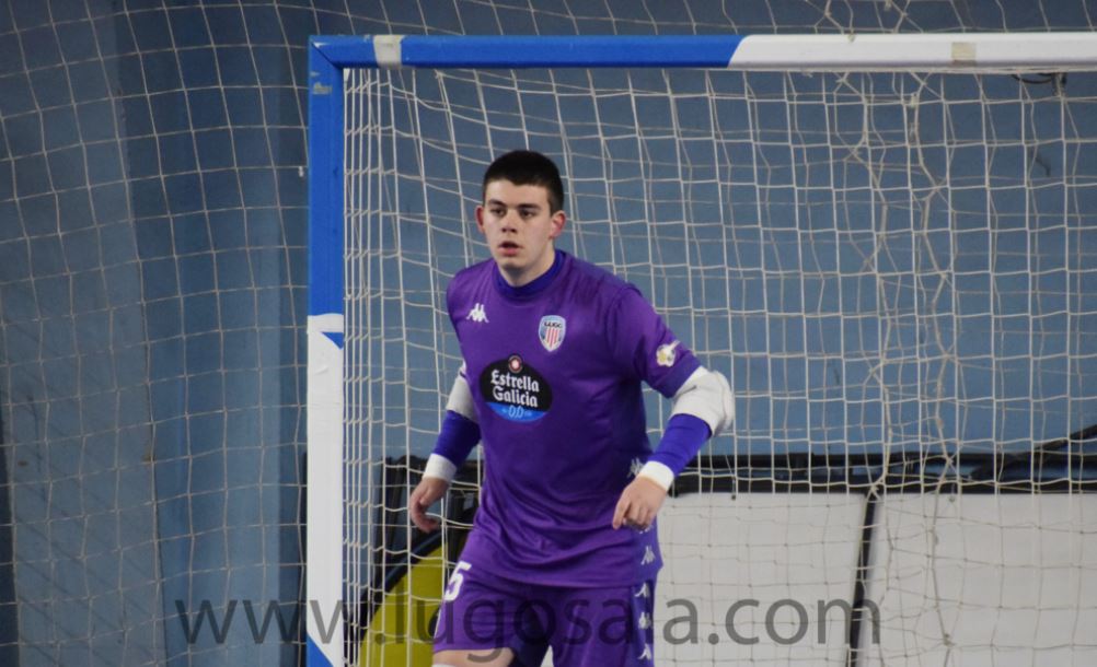 Yerai portero del CD Lugo Sala convocado con la selección española Sub – 19