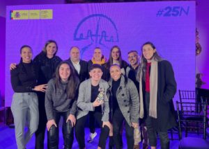 El CD Burela recibe el reconocimiento Meninas 2022