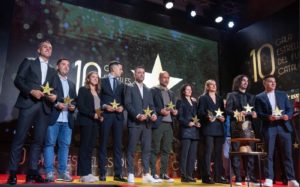 Èlia Gullí, jugadora del Viaxes Amarelle FSF, galardonada como mejor jugadora de futsal de Catalunya
