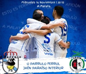 Miercoles de Copa del Rey en Ferrol | O Parrulo – Jaén Paraiso Interior