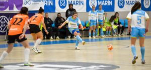 El Viaxes Amarelle se lleve el derbi ante el Marin Futsal