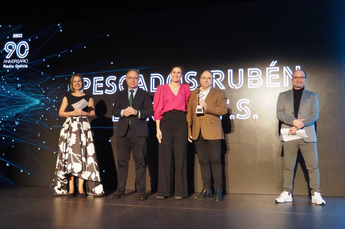 Burela Pescados Rubén entre los premiados ¨Serenidade de Radio Cadena Ser Galicia ¨