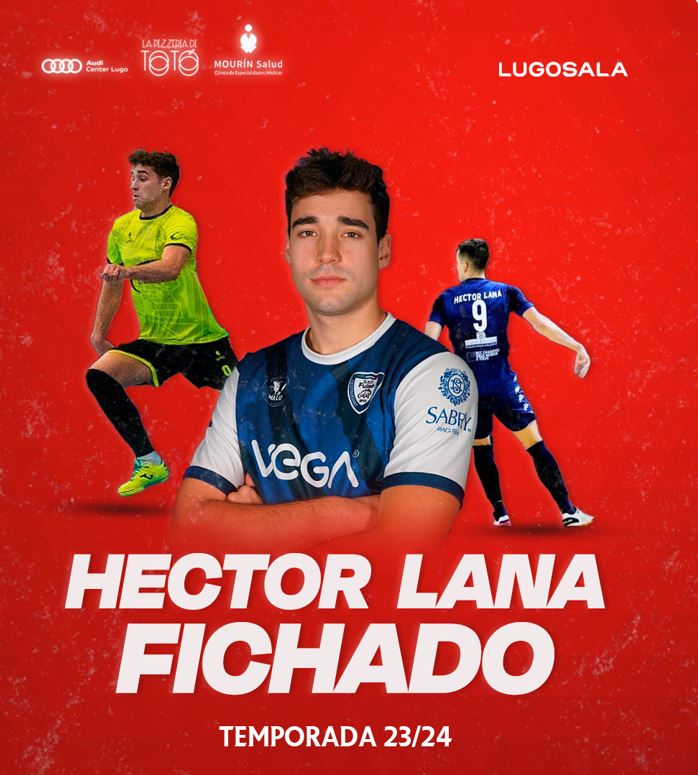 Héctor Lana que procede del Guardo FS ,nueva incorporación del CD Lugo Sala