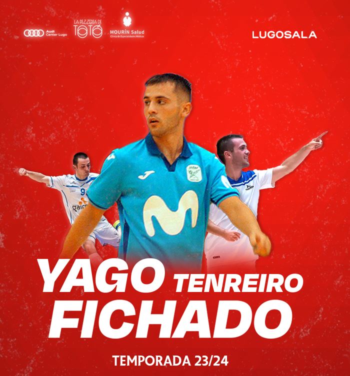 El ferrolano Yago Tenreiro se incorpora al CD Lugo Sala