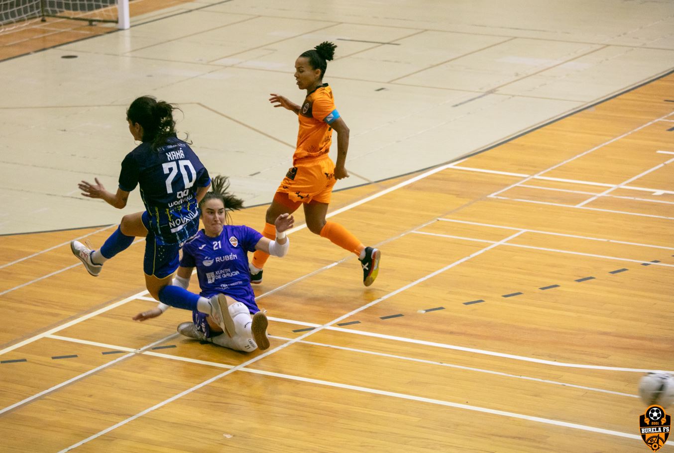 Burela FS consigue el tercer puesto en la Copa Iberica con Emilly como mejor jugadora del Torneo