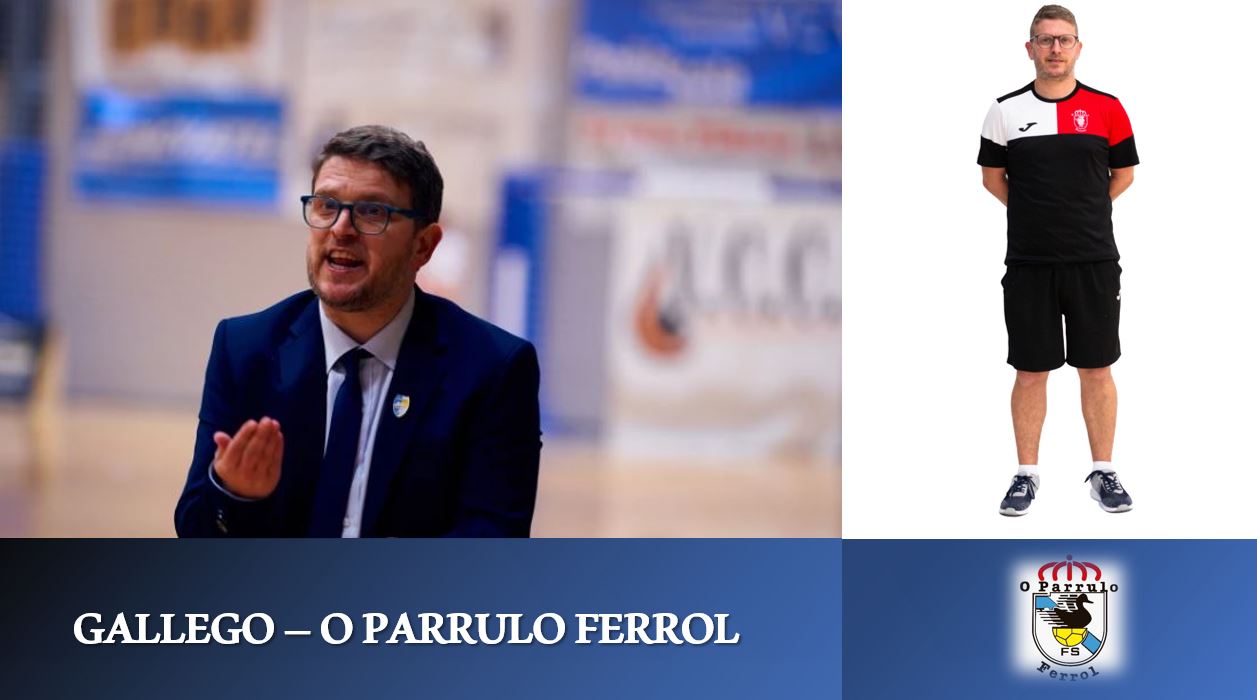 Hoy entrevistamos a Gallego, entrenador de O Parrulo Ferrol
