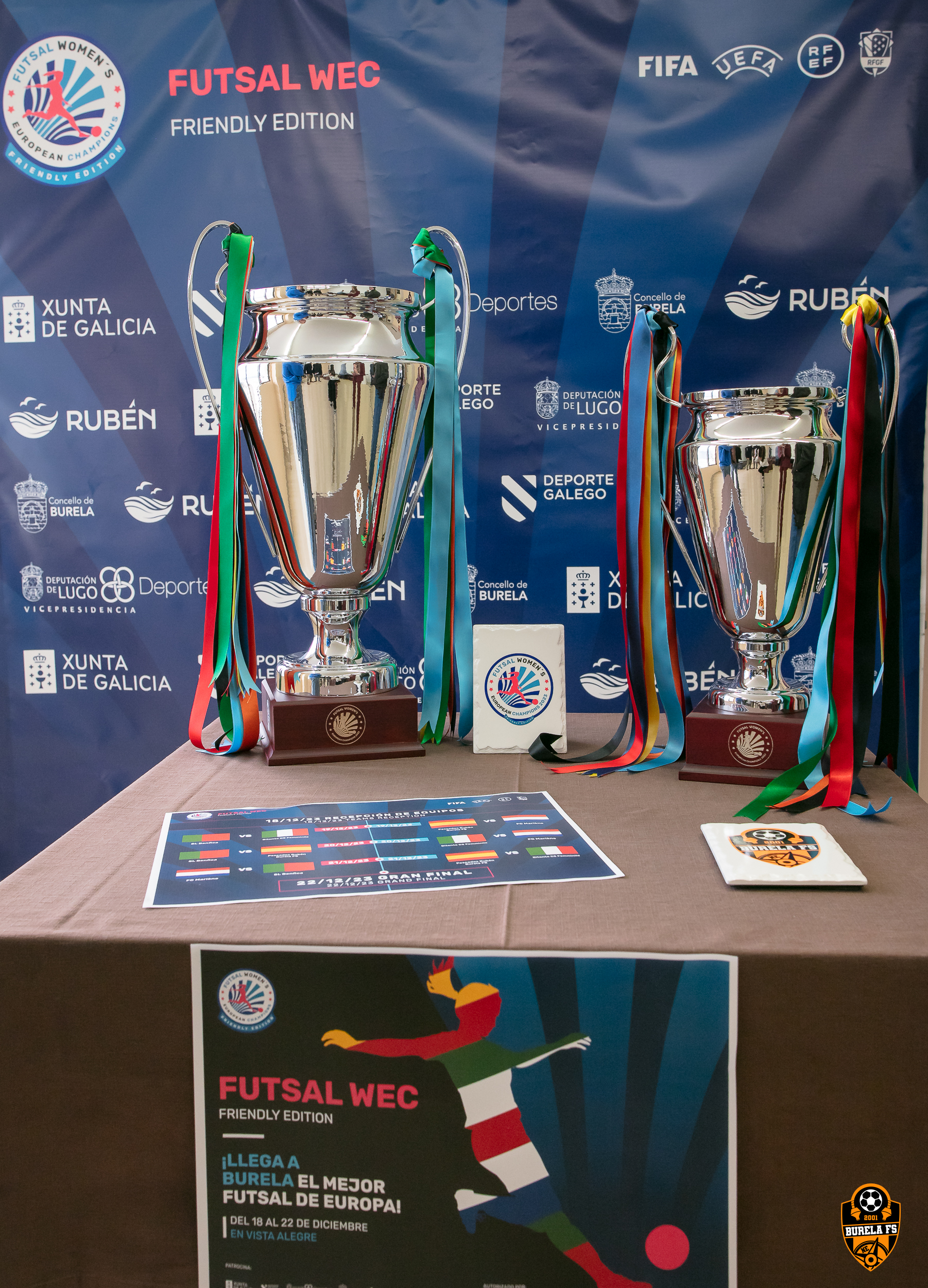 Presentación de la Futsal Women´s European Champions